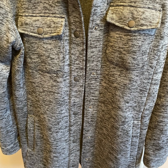 Land’s End Fleece Long Shacket - Picture 11 of 13